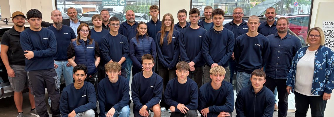 Gruppenfoto Azubis 2025