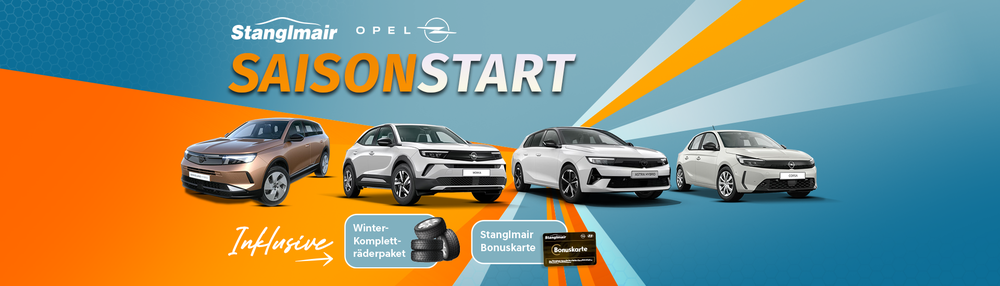 Opel Saisonstart bei Stanglmair