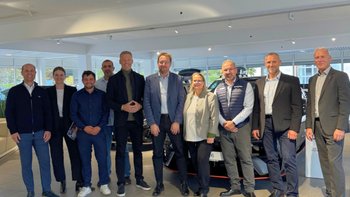 CEOs von Hyundai bei Stanglmair zu Gast - Gruppenfoto