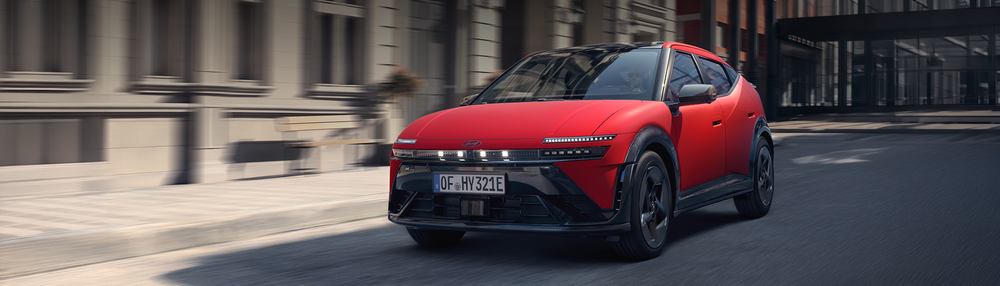 Roter Hyundai Ioniq 3