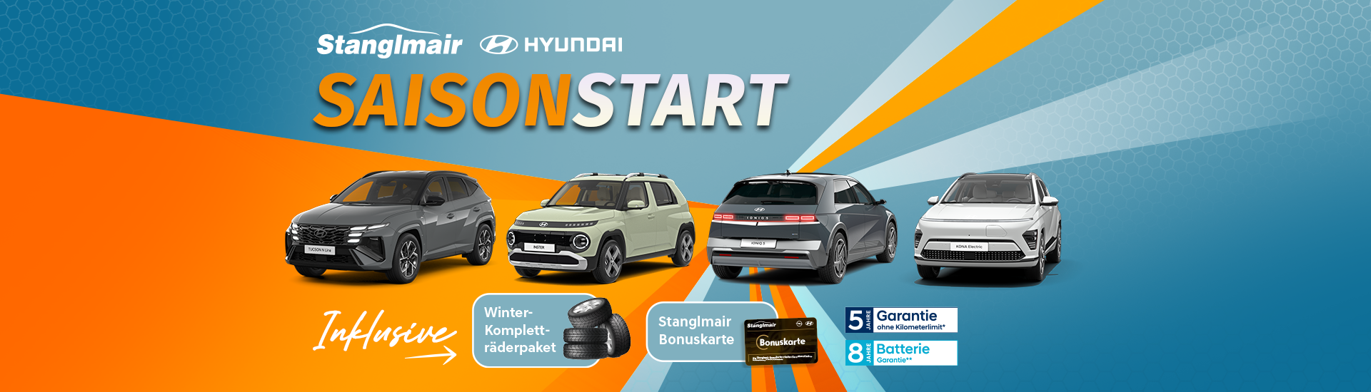 Hyundai Saisonstart bei Stanglmair