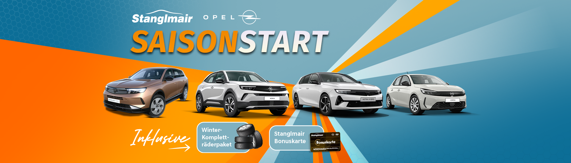 Opel Saisonstart bei Stanglmair
