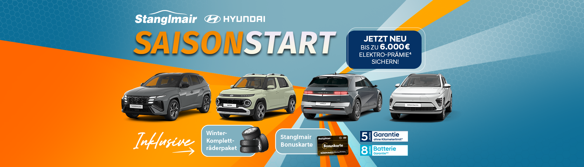 Hyundai Saisonstart bei Stanglmair